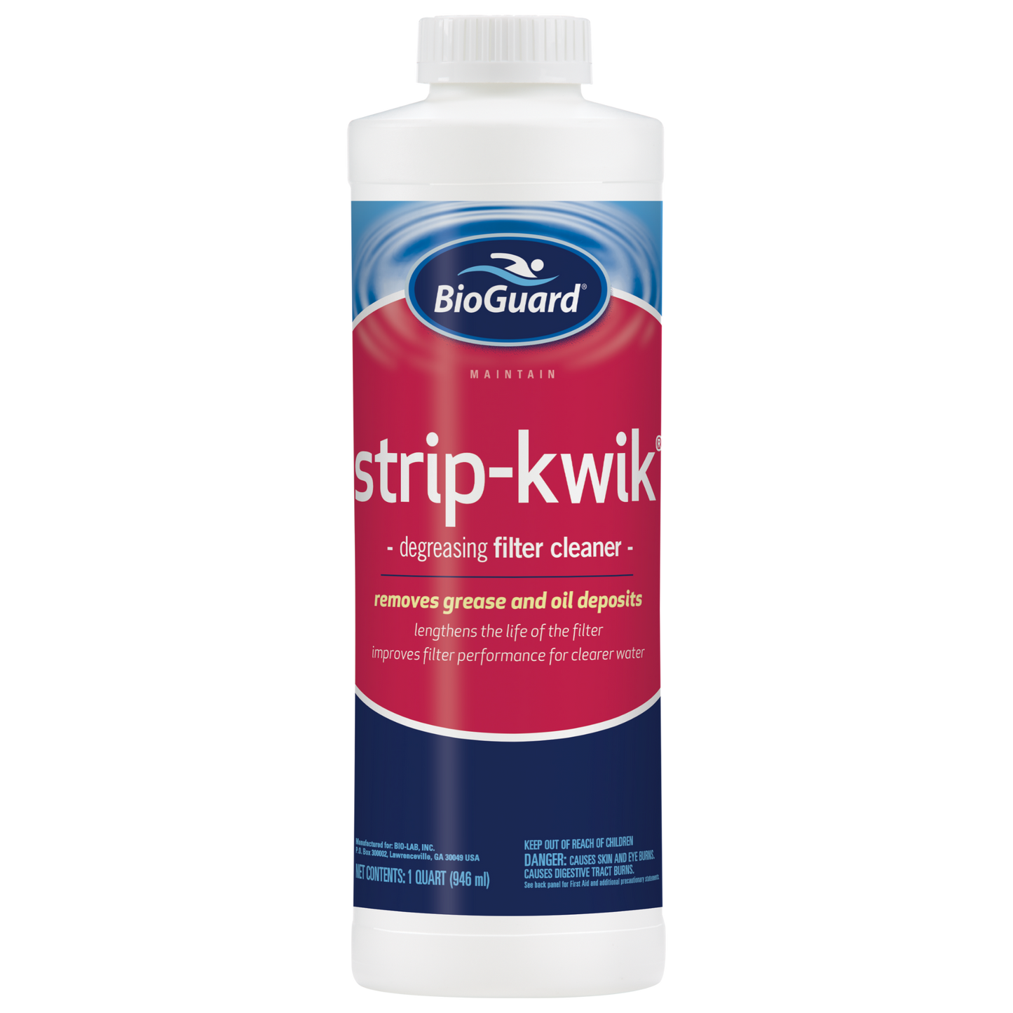 BioGuard Strip-Kwik Filter Cleaner
