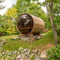 Leisurecraft Panoramic Barrel Sauna