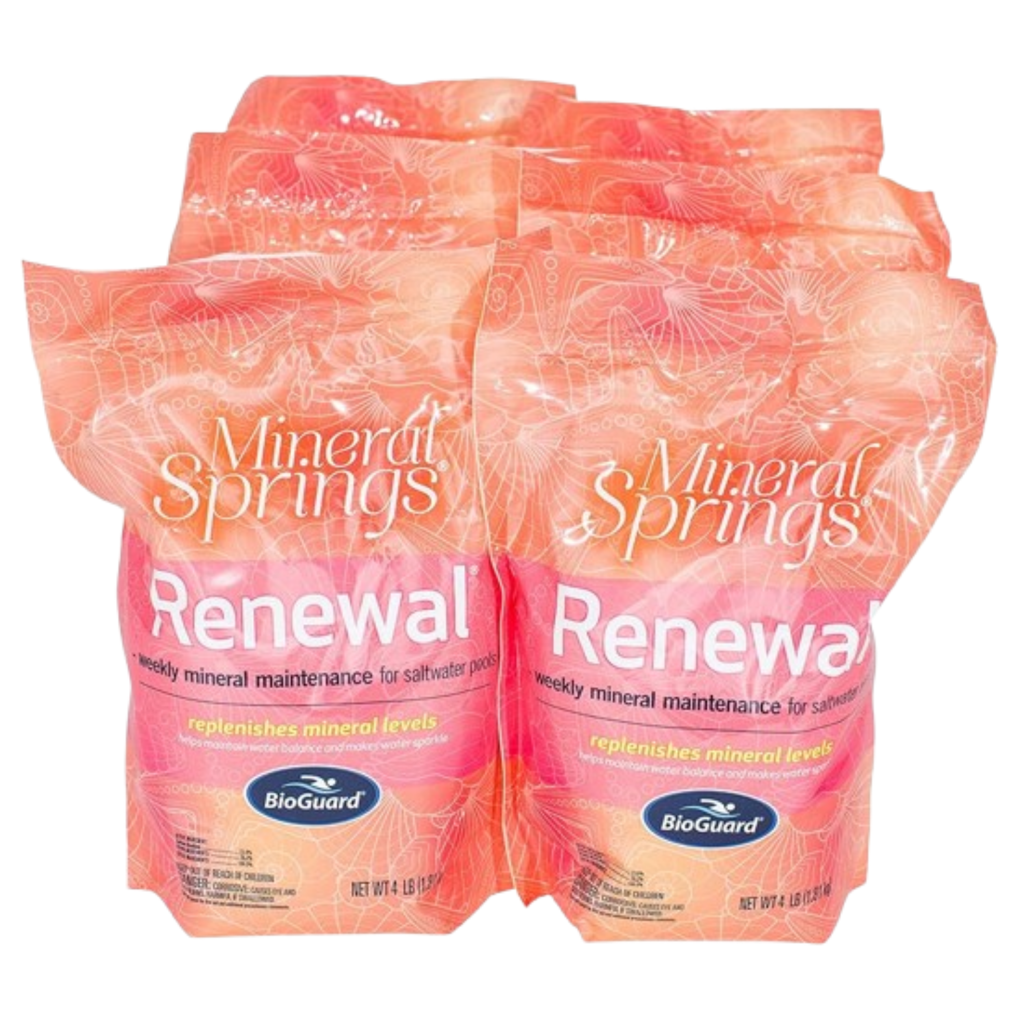 BioGuard Mineral Springs Renewal - 4 x 4lb.