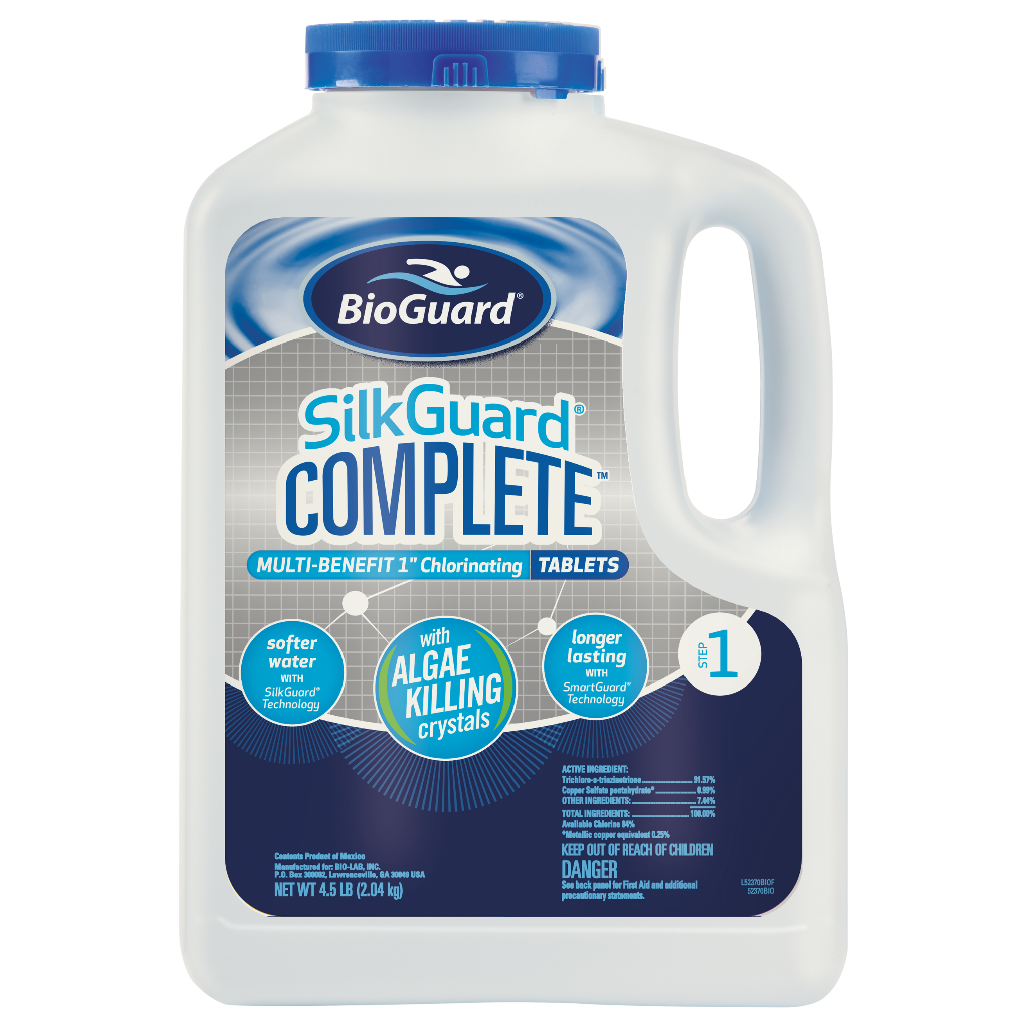 BioGuard SilkGuard Complete 1" Chlorine Tablets - 4.5lb.