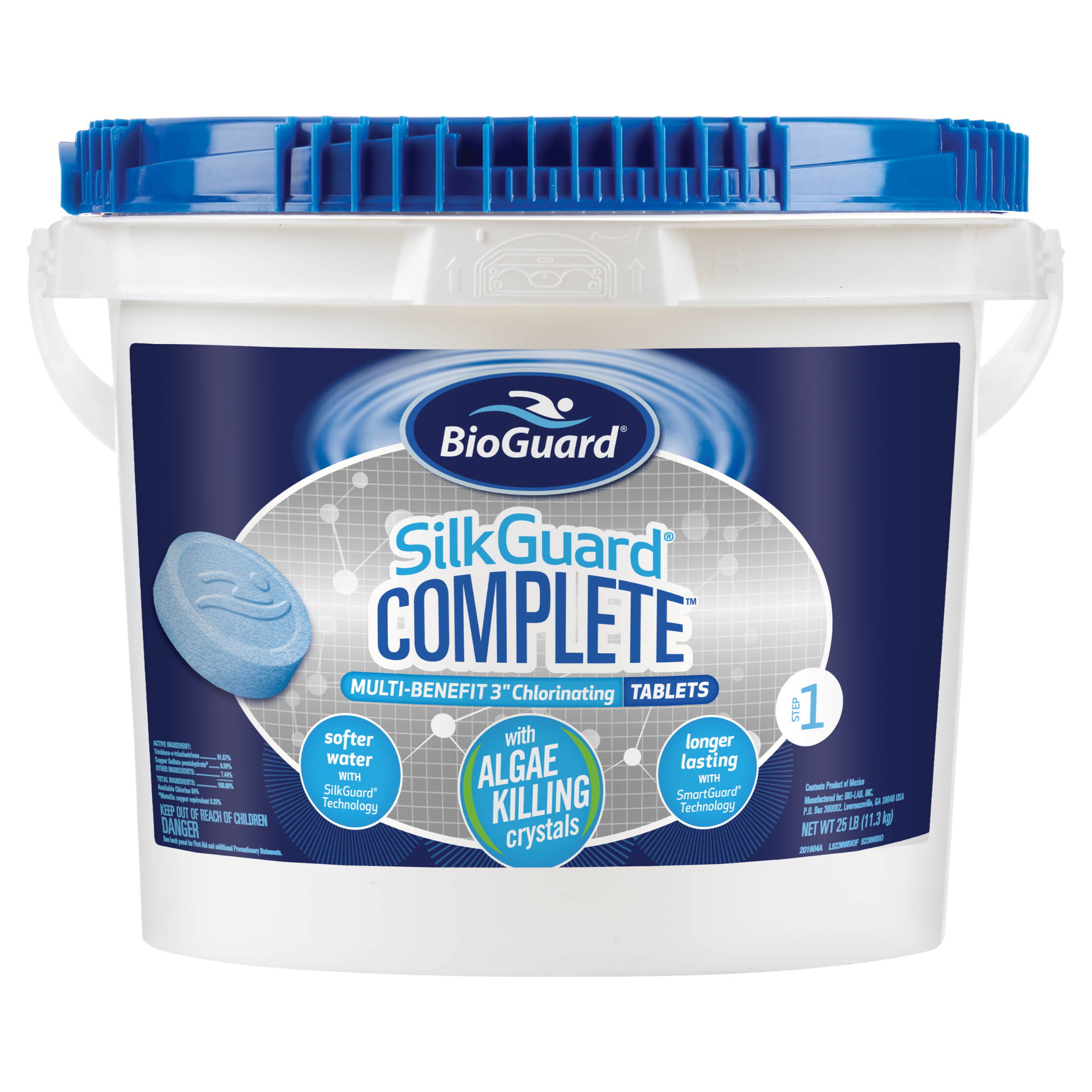 BioGuard SilkGuard Complete 3" Chlorine Tablets - 25lb.