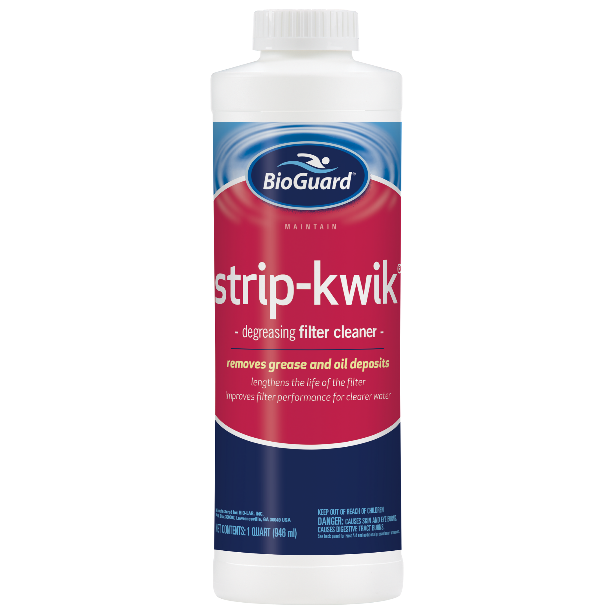 BioGuard Strip-Kwik Filter Cleaner